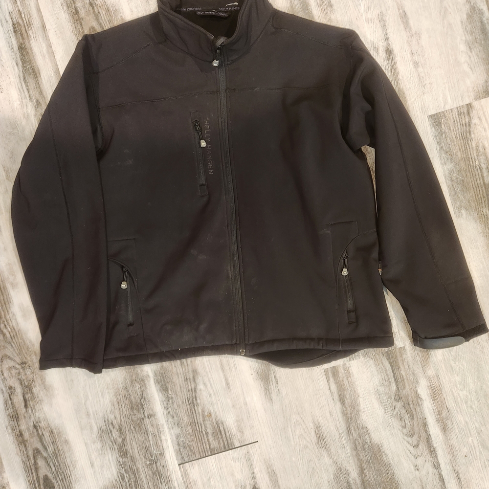 Helly Hansen Men's Black Bomber Jacket Size XL